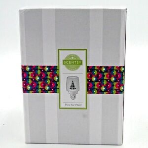 Scentsy Pine for Plaid Christmas Mini Warmer NIB